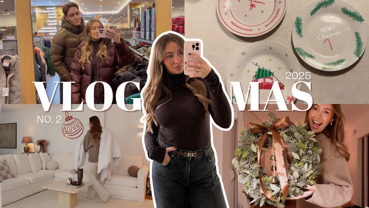 Christmas DIYs, Shopping & Zeit alleine verbringen I Vlogmas #2