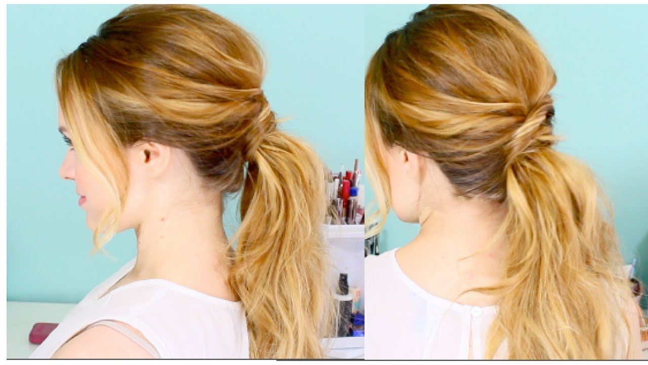 A Lazy Girla Hacks Quick And Easy Hairstyles You Can Nail In