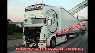 Scania 124 L 420 Topli̇ne Da Muhteşem Deği̇şi̇m Ve Sürüş Keyfi̇