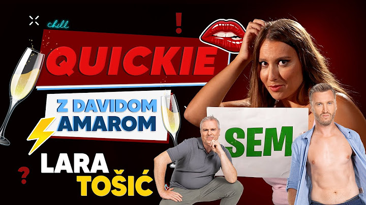 LARA TOŠIĆ zaljubljena v sodelavca? │QUICKIE