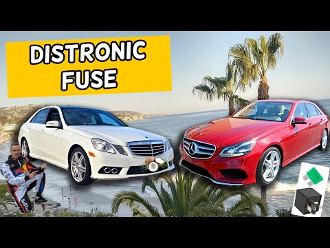 MERCEDES W212 E CLASS DISTRONIC FUSE, DISTRONIC MALFUNCTION FUSE E350 E400 E250 E200 E220 E250 CDI B
