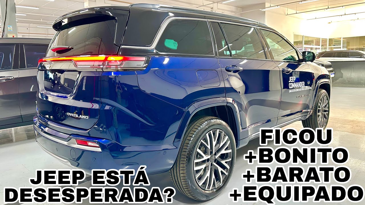 NOVÍSSIMO JEEP COMMANDER OVERLAND 2.2 TURBO DIESEL JÁ 2026 | CHEGOU COM VÁRIAS MUDANÇAS CONFIRA!!