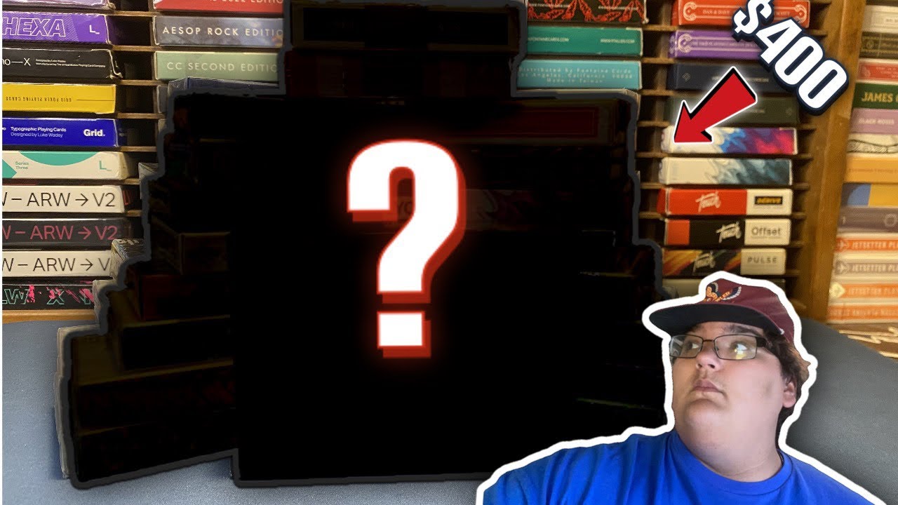 INSANE $400 Playing Card UNBOXING!