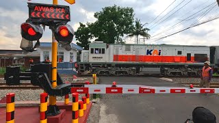 Railway Crossing | Ujicoba 2 Palang Kereta Api Baru | WANTECH | SIEMENS