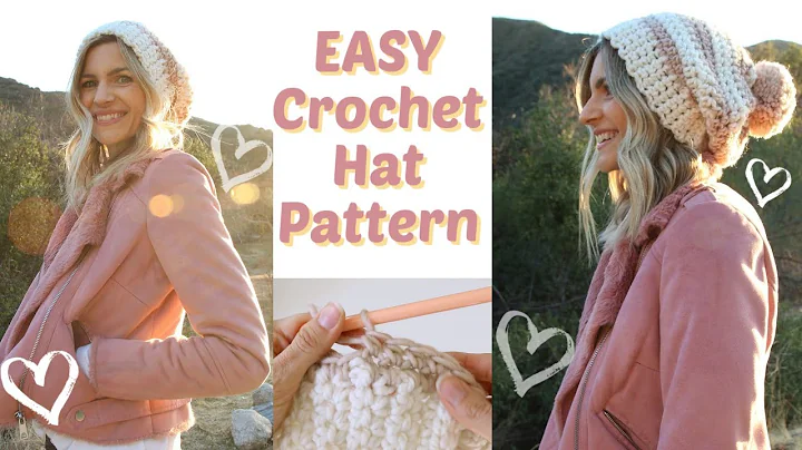 Quick and Easy Crochet Hat Pattern - Cozy Stripes