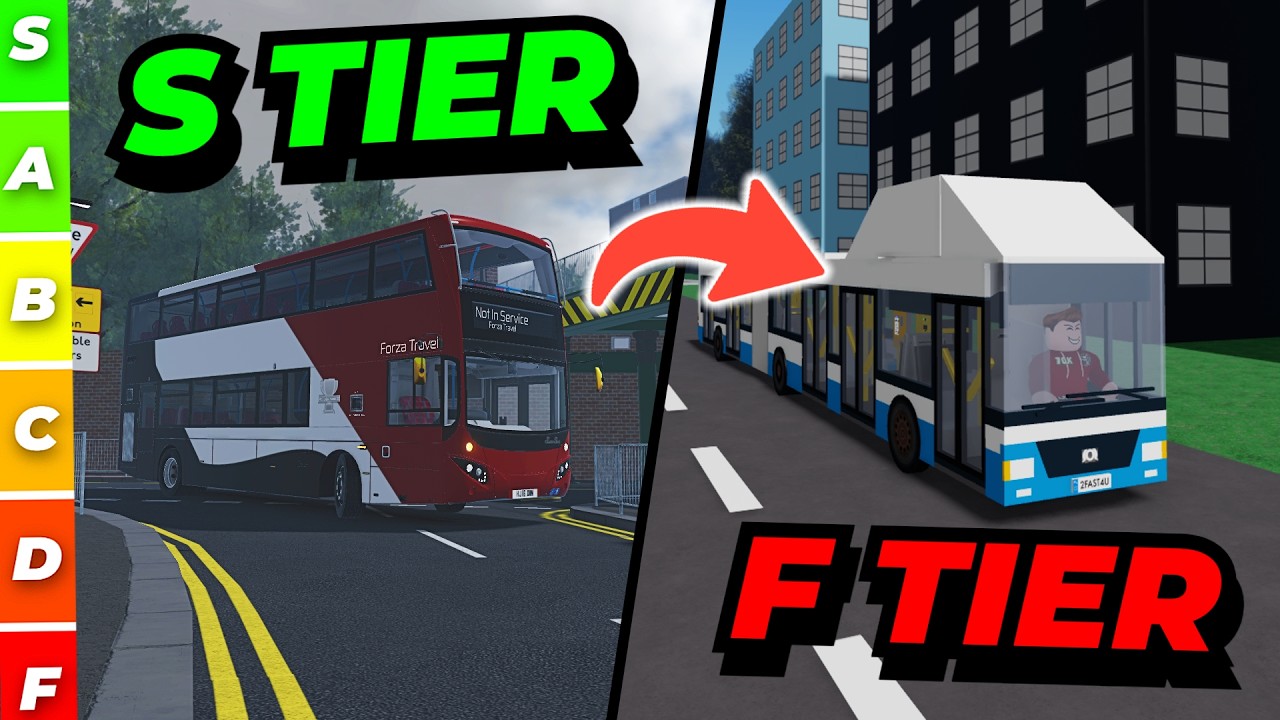 РЕЙТИНГ популярных игр Roblox BUS!