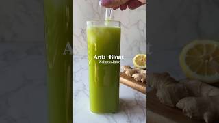 Antibloat wellness juice #guthealth #healthydigestion #antibloat 🍋🥒