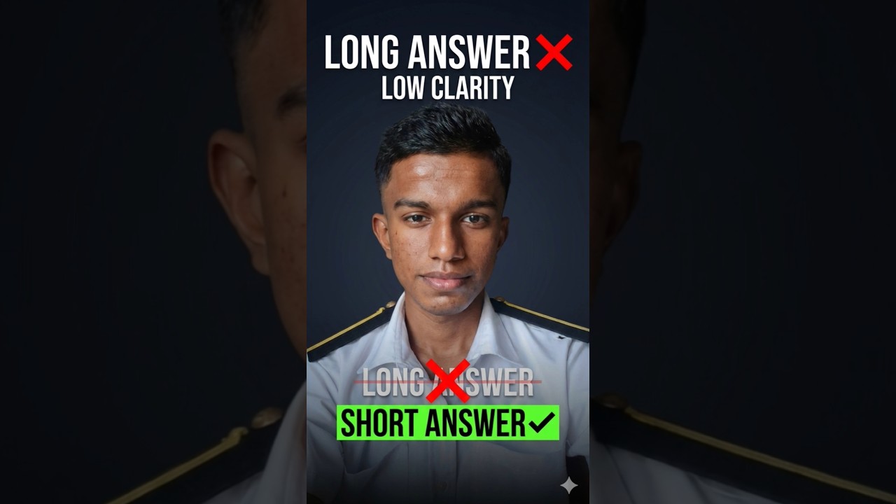 Interview Tip: Clarity Beats Length Every Time 💡