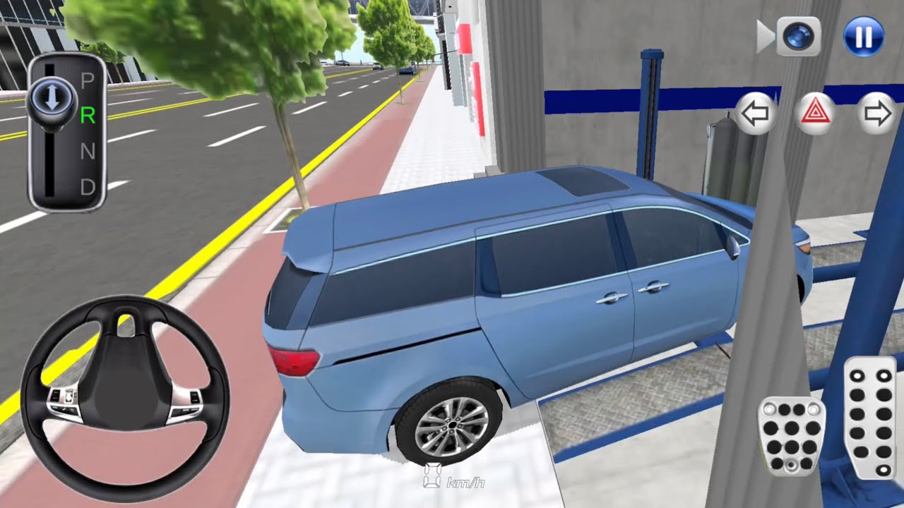 New Kia Carnival For Parking 3d Driving Class Car Game #gameplay #cargame