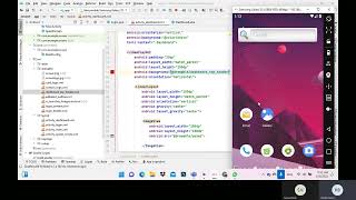 Android Studio Mobile Application Development Dashboard Design