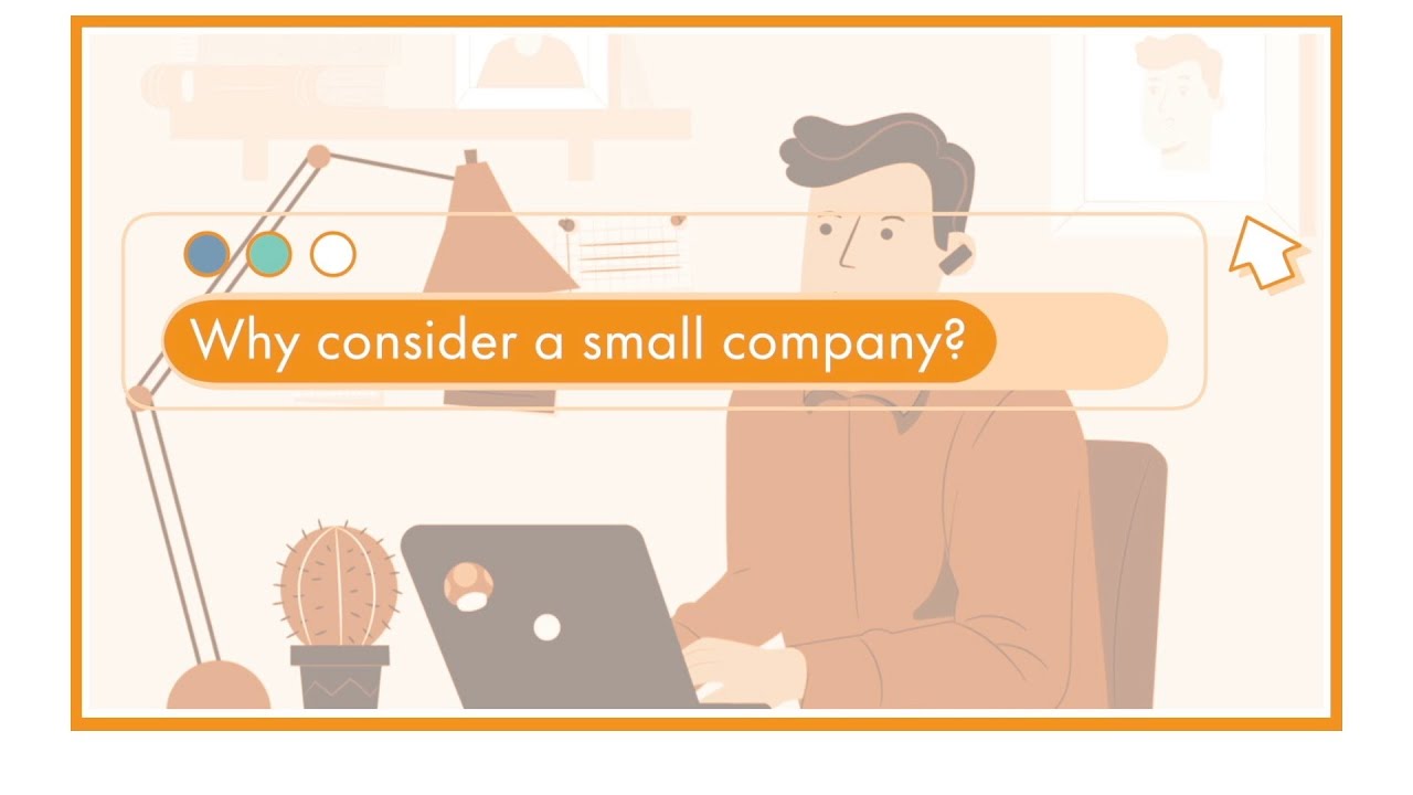 Why Consider Working For a Small Company? YouTube
