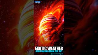 Exotic Jewel Showers on WASP-121b: Webb Telescope's New Find #Shorts