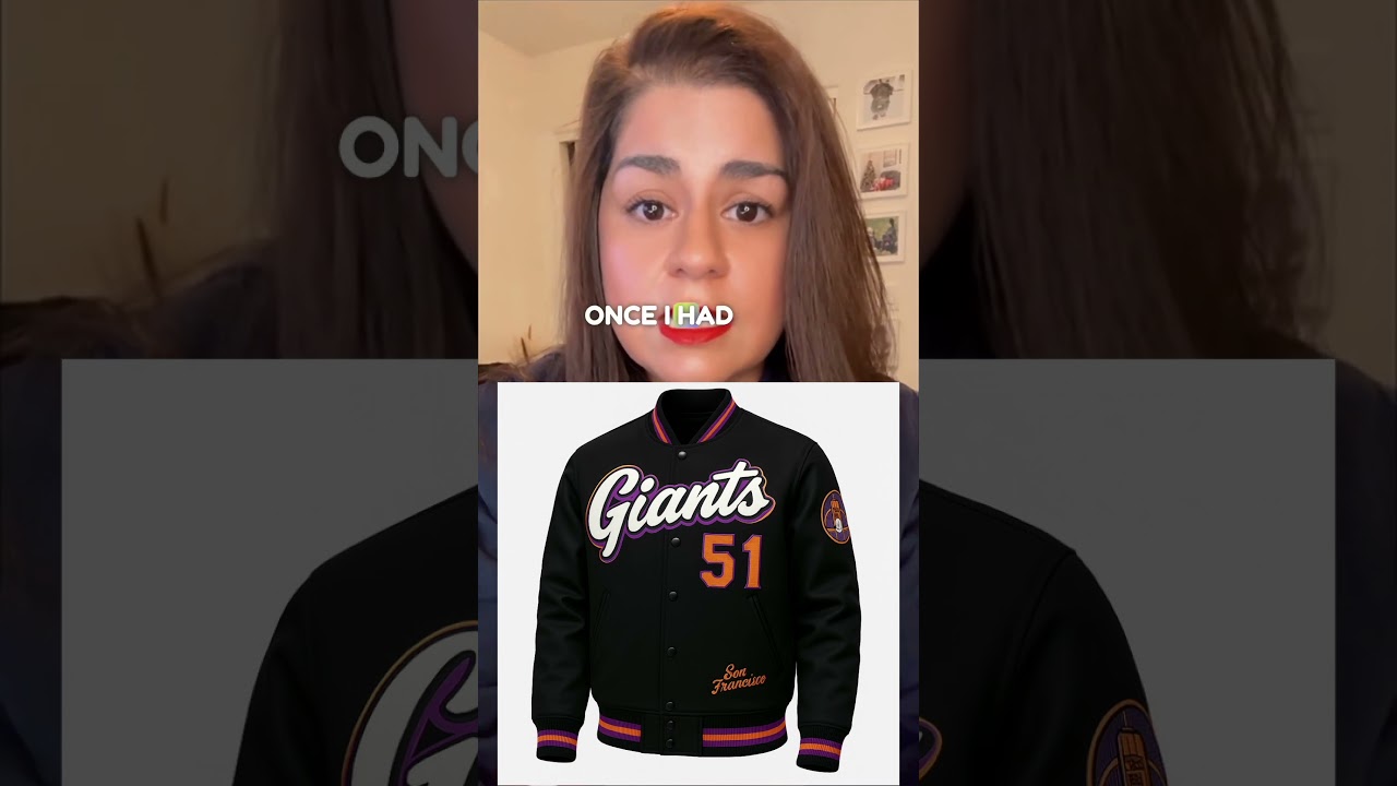 AI Remixed the SF Giants Jersey into a Varsity Jacket