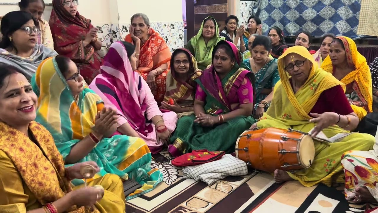 तुझ पे दिल ❤️में हारी मेरे 💐🙏🏻बाँके बिहारी 💃💖जोरदार भजन हमारी सखी ने गया❤️🎉 ￼