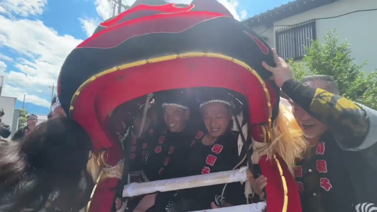 2023稲荷山祇園祭 勇獅子町内巡演