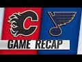 Gaudreau, Quine each score twice as Flames rout Blues