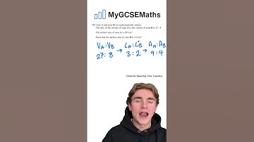 Similar Volumes and Areas | GCSE Maths