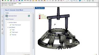 Moldex3D R14.0 Designer BLM Demo for Non-matching Mesh