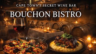 Bouchon Bistro Cape Town Secret Wine Cellar Amazing Paella South African Wines