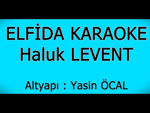 Elfida Karaoke - Aşka Tarif Yazdıran Karaoke - Sözleri