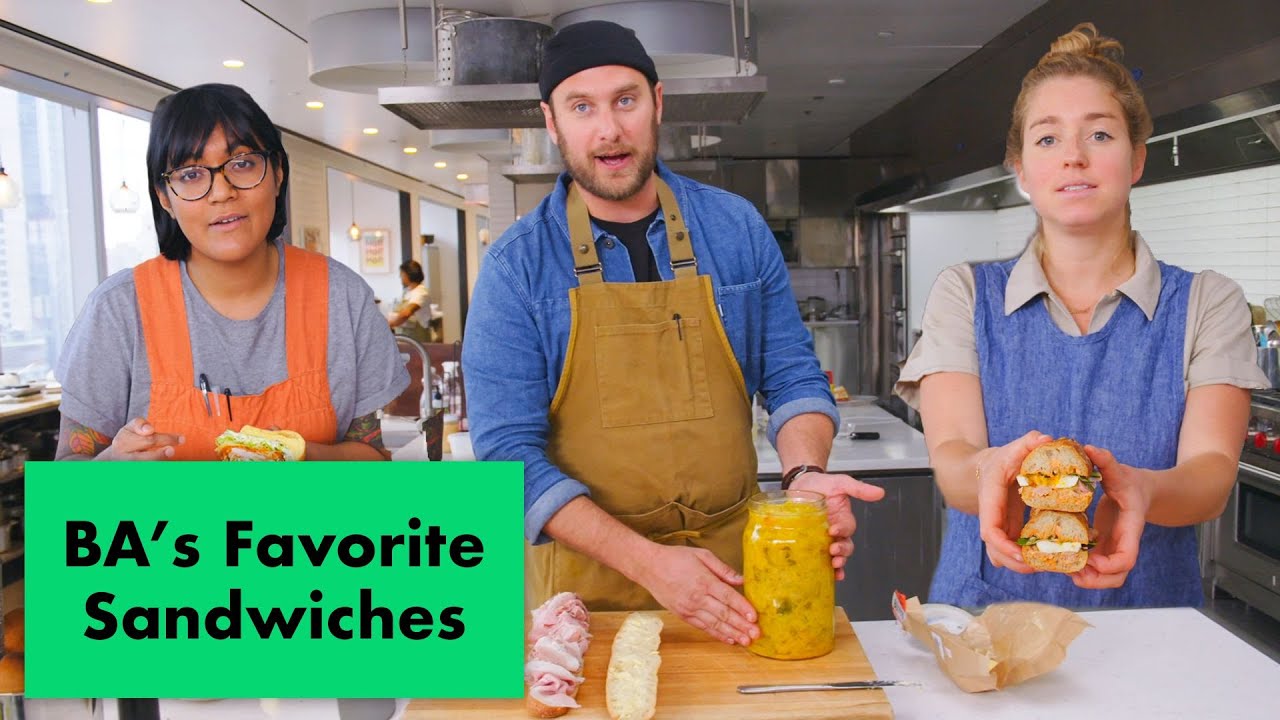 Pro Chefs Make Their Favorite Sandwiches | Test Kitchen Talks | Bon Appétit