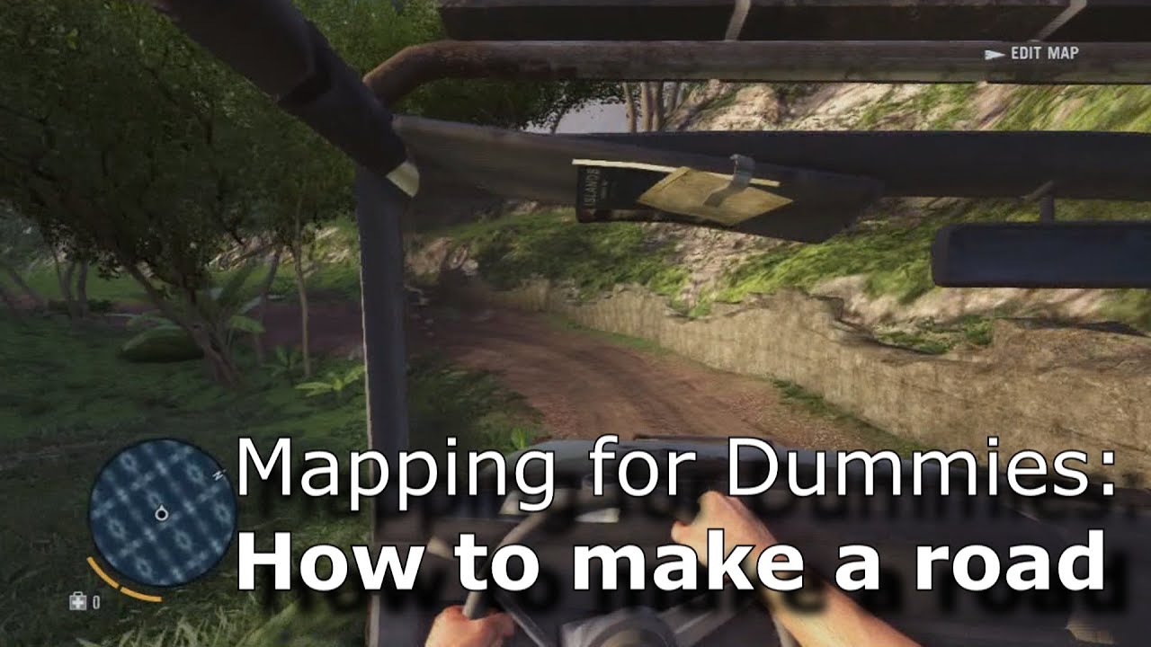 How to Make a Road in Farcry 3: Mapping for Dummies