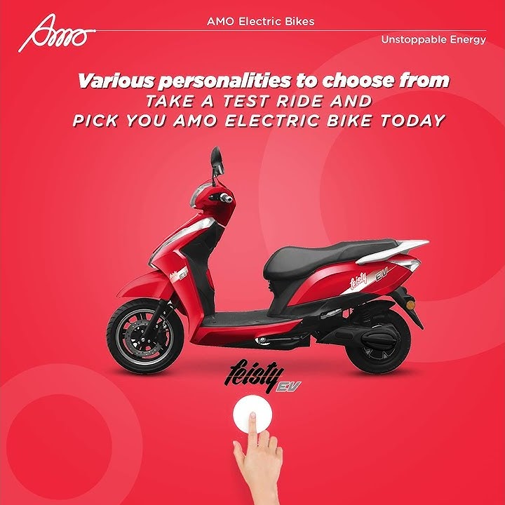 Electric Scooter Range by AMO