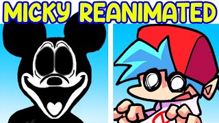 Friday Night Funkin' VS Mickey Mouse REANIMATED (FNF Mod) (Creepypasta Horror EXE)