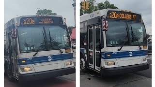 MTA NYCT Bus 2010 Orion VII Next Generation Hybrid #4701 on the Q20A @Main St/73rd Av