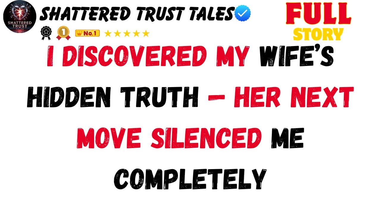 I Discovered My Wife’s Hidden Truth — Her Next Move Silenced Me