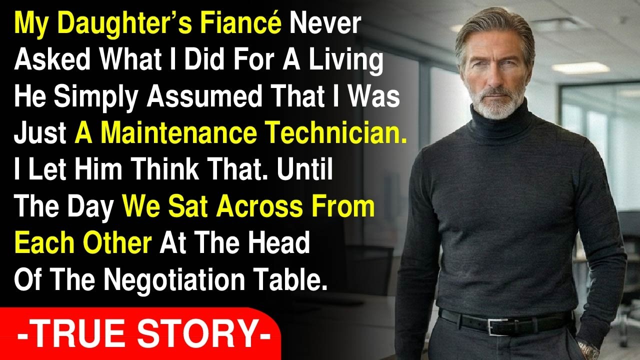 My Daughter’s Fiancé Thought I Was “Just Maintenance” — Until We Met in a Very Different Room