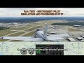 FAA TEST - INSTRUMENT PILOT - REGULATIONS AND PROCEDURES Q4466, Q4505, Q4374 (27-27)