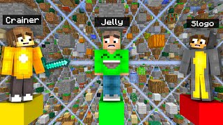Information SKY GRID Minecraft CHALLENGE VS Jelly & Slogo! Update