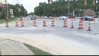 Intersection at Garners Ferry and Rosewood still affected by road work