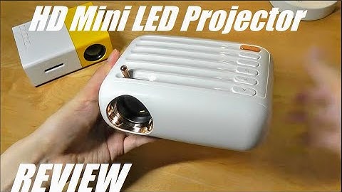 REVIEW: Everycom T3 Mini LED Pocket Projector (HDMI / WiFi / Bluetooth) - 720P Native Resolution!