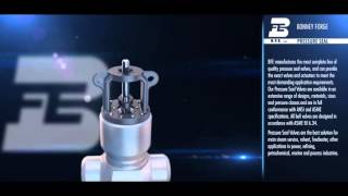 Pressure seal gate valve assembly