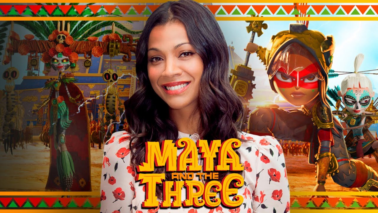 Zoe Saldaña on the Fantasy Epic Maya and the Three and Voicing a Teenager