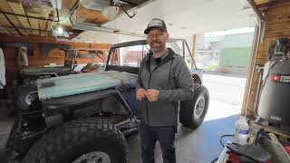 Let's get caught up on the Old Blue Willys project