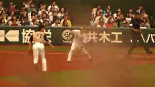 20190526 3回裏 5外崎修汰選手のタイムリー