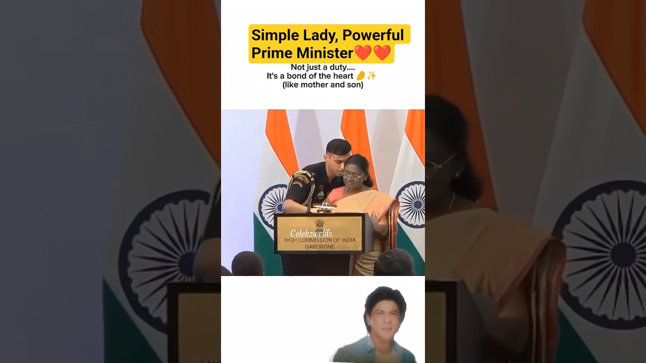 Simple Lady, Powerful Prime Minister❤❤