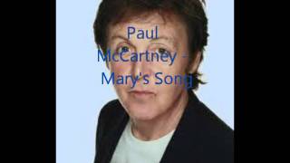 Paul McCartney - Mary's Song (1999)