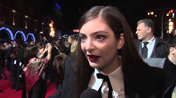 Singer Lorde at the 