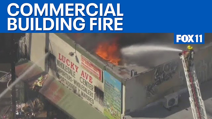 Fire crews work for hours fighting downtown LA building fire  | FOX 11 LA
