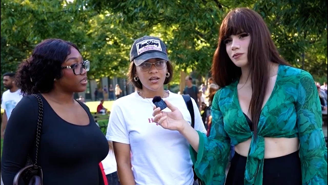 Подборка розыгрышей с фальшивыми девушками-интервьюерами в Нью-Йорке