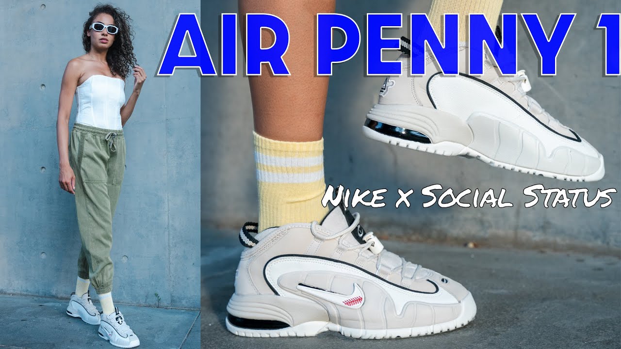 Was THIS the color to GET? Nike x Social Status Air Penny 1 Photon Dust ...