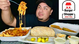 Chili Cheese Fries • Pastrami Burrito • Fried Zucchini • The Burger Shoppe Mukbang