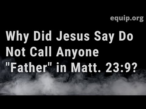 Why Did Jesus
