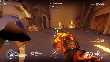 Overwatch: Temple Of Anubis Strategy - Shut Down the right side (Defense)