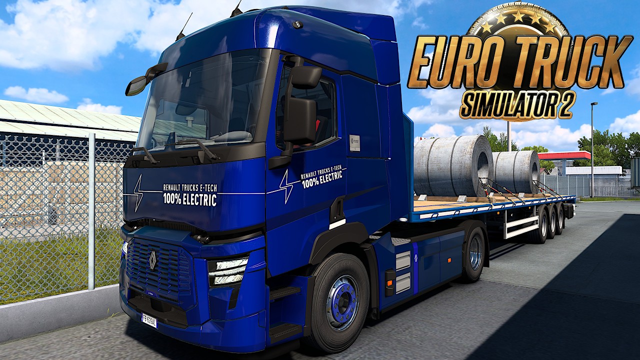 2 подзарядки электрички, или почти бесплатная доставка. Милан - Турин ➣ Euro Truck Simulator 2. #772