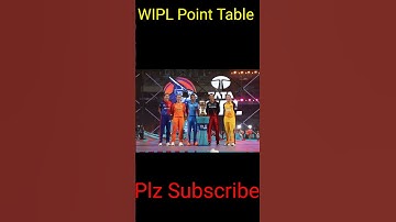 WPL 2023 LATEST Point Table. Womens Premier League Point Table.